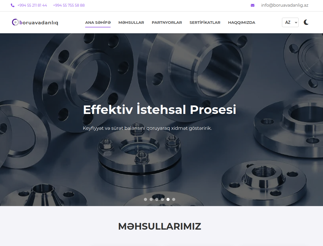 Boruavadanlıq Veb Saytı